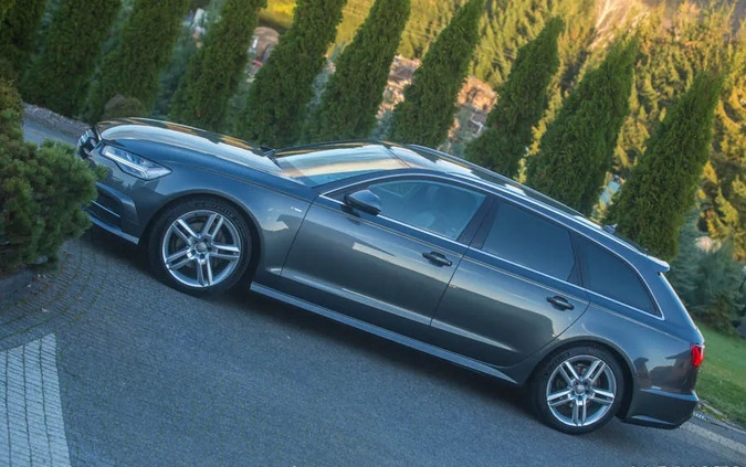 Audi A6 cena 99799 przebieg: 130000, rok produkcji 2017 z Szczytna małe 596